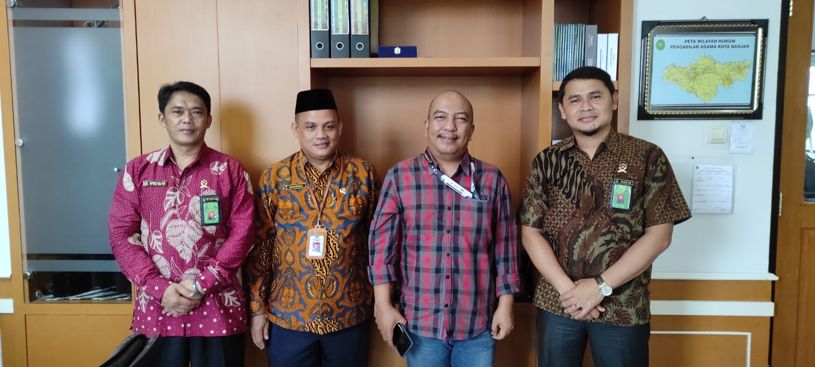 Kunjungan Silaturahmi Kepala Kementrian Agama Kota Banjar